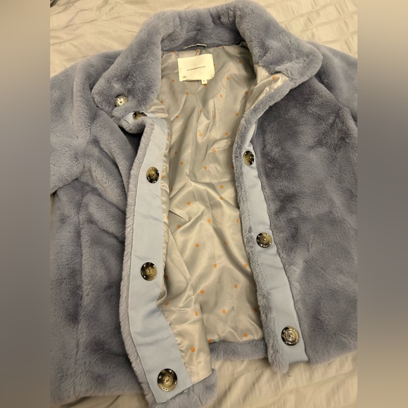 Anthropologie Moonlight Faux Fur Jacket - Picture 9 of 10